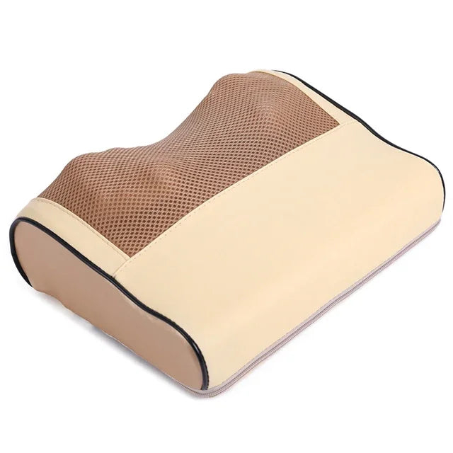 Neck & Back Heating Massage Pillow
