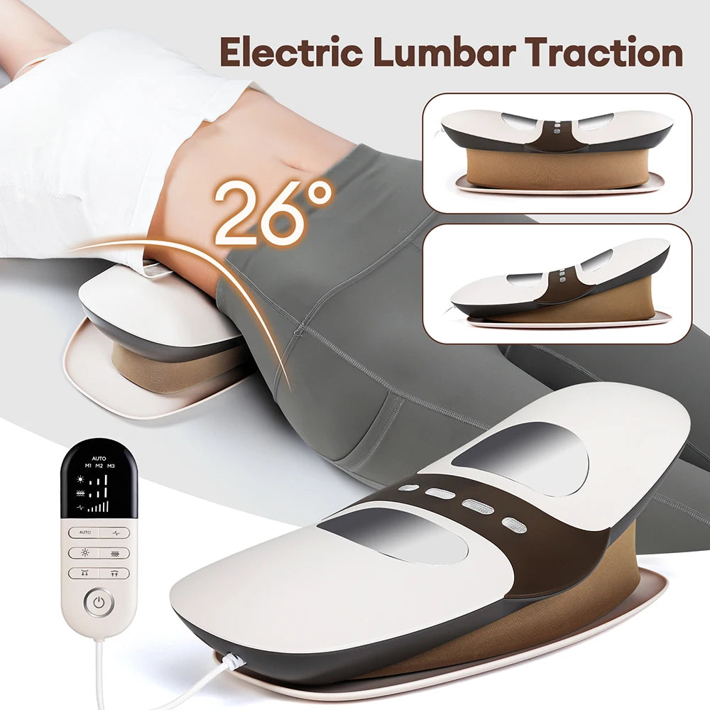 Adjustable Lumbar Traction Massager