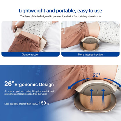 Adjustable Lumbar Traction Massager